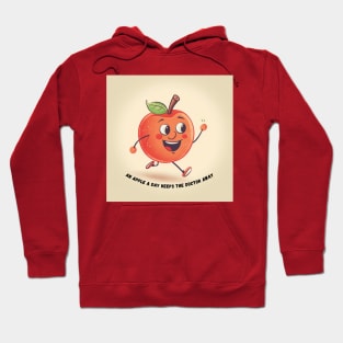 An apple a day keeps the doctor away Hoodie